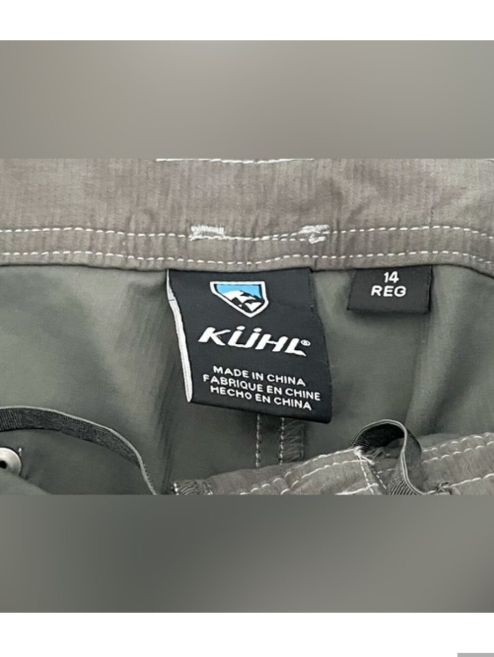 Kuhl Women’s Hiking Pant In Gray - Picture 6 of 6